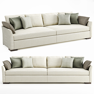 Double sofa 3d model