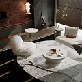 Modern Beauty Salon Interior Design With Reception Counter And Luxury Decorative Elements