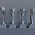 Modern Trophy 3d model