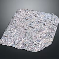 Square Wooden Stone Material Featuring Rough Surface With Gravel Particles And Natural Texture