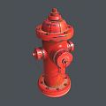 modern fire hydrant 3d model