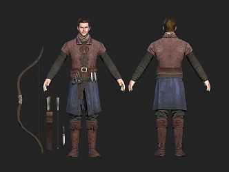 Hunter 3d model