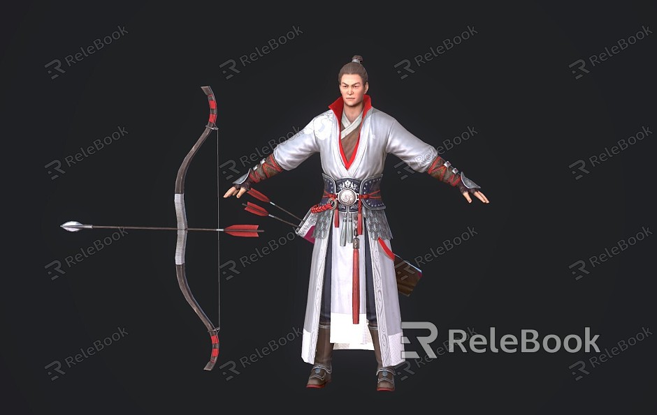 Archer game character model