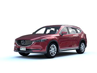 Hyundai car Mazda car 3d model