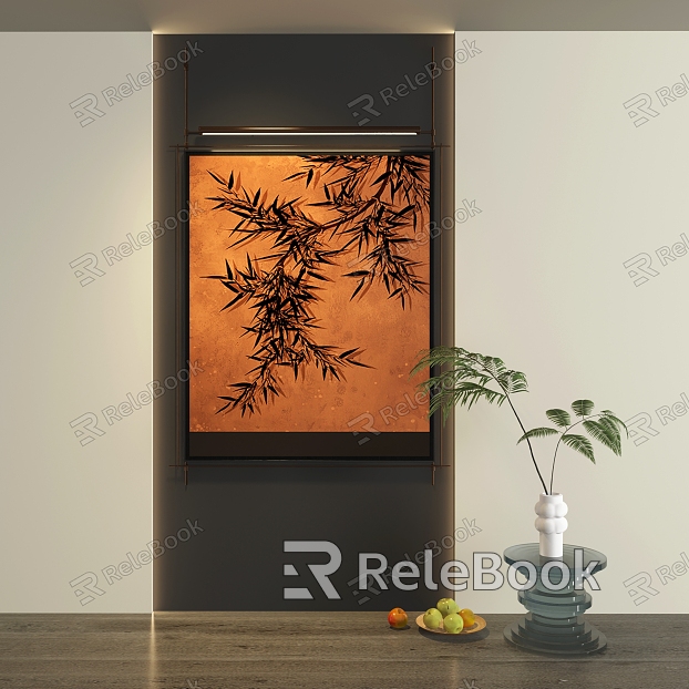 New Chinese Abstract Hanging Painting model