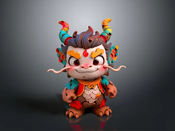 Small demon cartoon items cartoon equipment animation environment animation items animation equipment animation environment (ID:ggaeh682646)