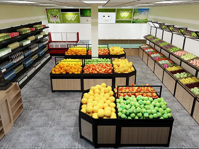 INDUSTRIAL LOFT FRUIT STORY FRUIT STORY 3d model