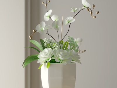 Modern floral ornaments Phalaenopsis model