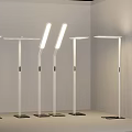 Modern White Floor Lamps With Slim Stands And Bright Lighting For Indoor Spaces