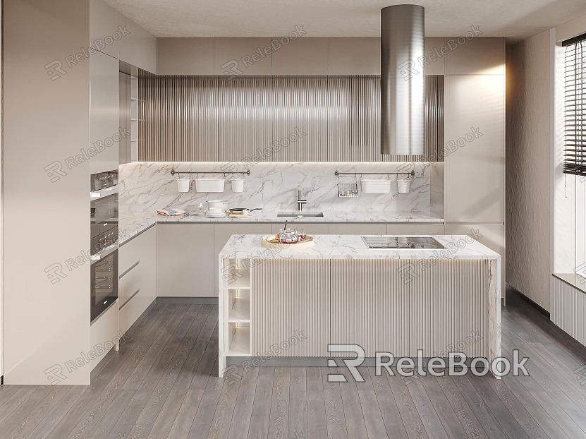 Modern Kitchen Cabinets model