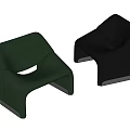 Single sofa 3d model