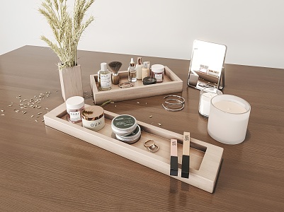 Modern Cosmetic Dressing Table Ornament 3d model