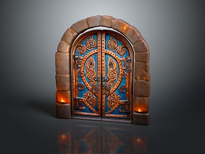 Ancient Building Door Ancient Building Door Chinese Style Door Antique Door Classical Door Chinese Style Door Chinese Style Entrance Traditional Door 3d model