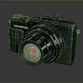 DSLR Camera Card Machine Digital Camera Digital Camera Photographic Equipment 3d model