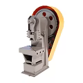 Industrial Stamping Equipment with Large Gear Mechanism and Metal Frame Structure