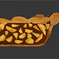 Delicious Golden Apple Pie With Flaky Crust And Fresh Fruit Slices