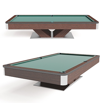 Billiard table billiards 3d model