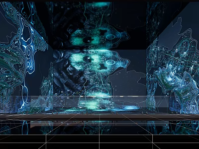 Innovative Commercial Equipment Display With Advanced Technology And Modern Design Features 3d model