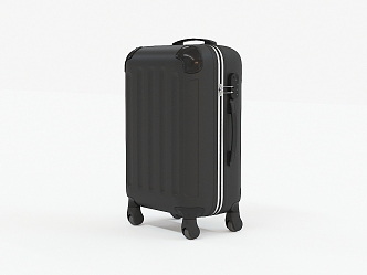 Modern Luggage 3d model