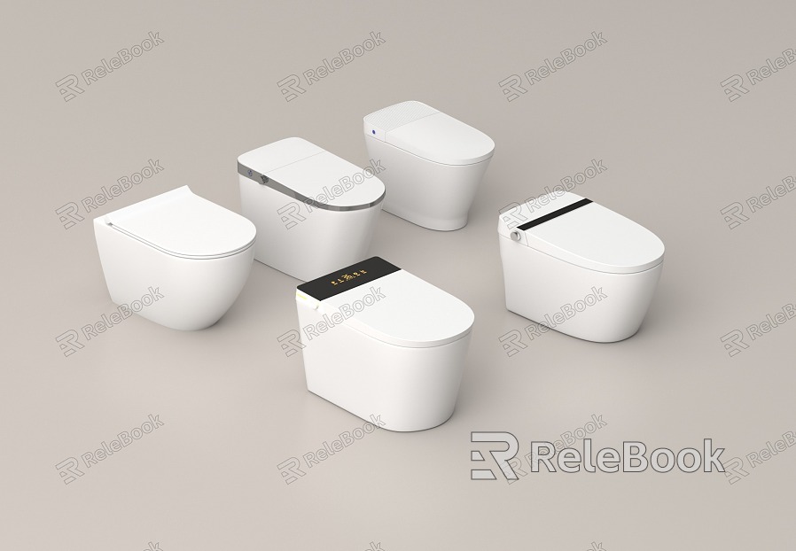 Smart Toilet Modern Toilet model