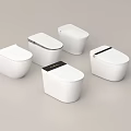 Modern White Toilet Designs Featuring Different Styles And Sleek Contemporary Shapes