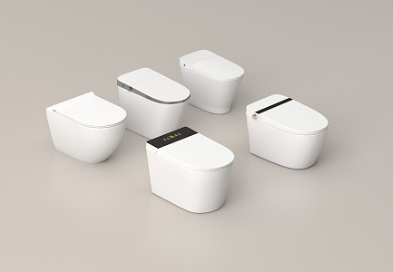 Smart Toilet Modern Toilet 3d model