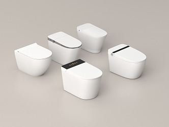 Smart Toilet Modern Toilet 3d model