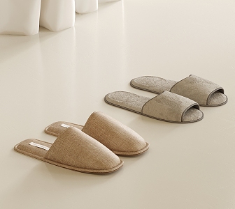 Slippers Sandals 3d model