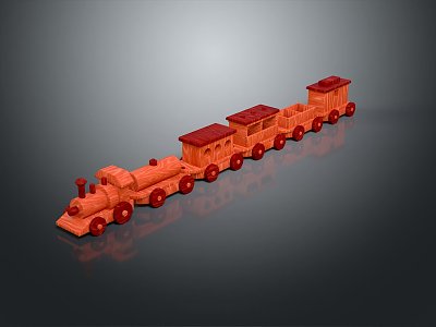 toy train toy train locomotive steam train locomotive steam locomotive 3d model