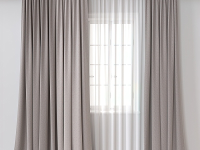 Fabric Curtain model