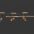 Wooden Household Drying Rack With Clips For Hanging Clothes Towels And Small Items