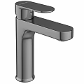 Modern Single Handle Faucet With Sleek Metallic Design For Kitchen Sink