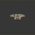 Futuristic Mechanical Exploration Vehicle With Solar Panels Multiple Wheels And Advanced Structure