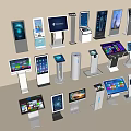 All-in-one machine calling machine touch all-in-one machine inquiry machine 3d model