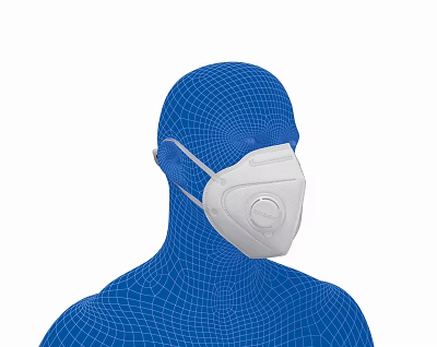 Modern Masks Wireframe Figure 3d model Modern Masks Wireframe Figure 3d model