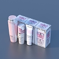 Cosmetics Facial Cleanser Skin Care Products 3d model