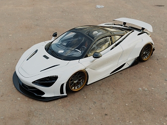 McLaren 720S LBWK 3d model