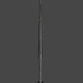 Light submachine gun 3d model