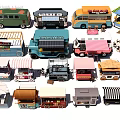 Commercial Food Vending Equipment Including Trucks Carts And Stalls With Various Designs
