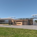 modern architecture 3d model