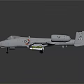 Aerospace White Aircraft Model With Twin Engines Underwing Mounts And Logo