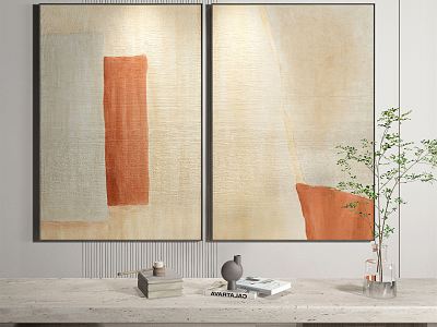 modern abstract painting abstract decorative painting model