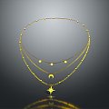 Necklace Tianzhu Necklace Ornaments Jewelry Fashion Necklace Accessories Jewelry Realistic Model 3d model