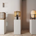 Quiet Table Lamp 3d model