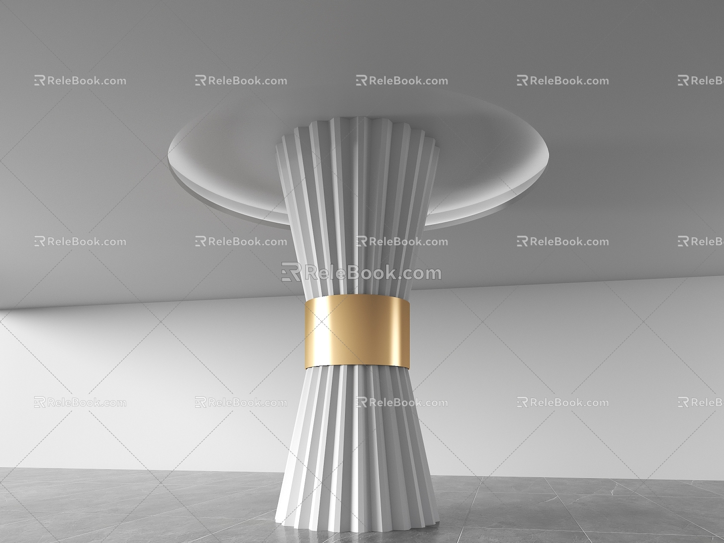 Modern Column 3d model