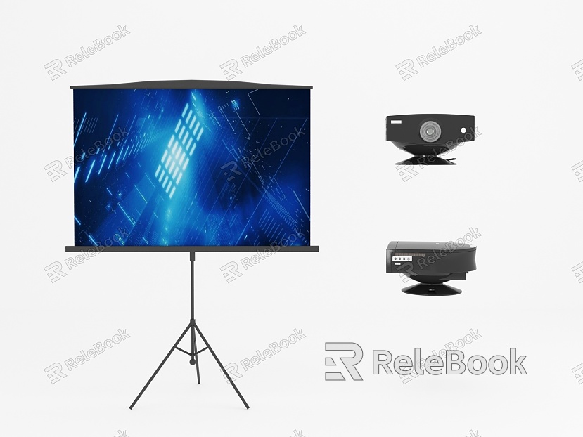 Modern Projector Projector Projection Cloth model