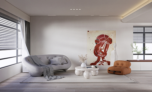 The Silent Living Room 3d model