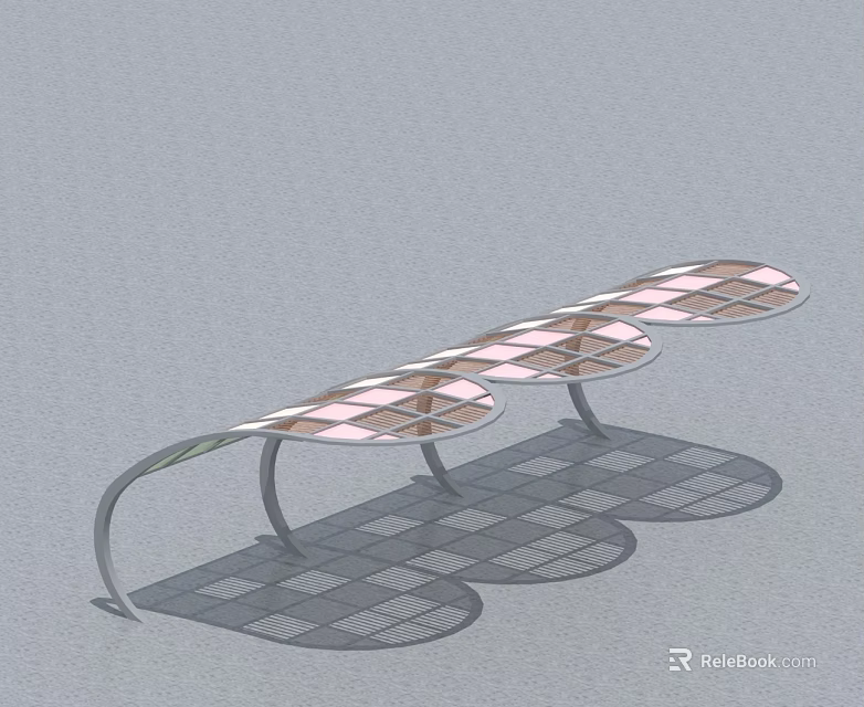 Modern Interior Flush Door With Transparent Glass Panel And Metal Frame Design 3d model