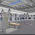 FQE Clothing Store Modern Interior With Clothing Displays Mannequins And Shelves