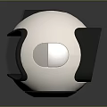 Modern Sci-Fi Equipment Sci-Fi Container Sci-Fi Ball Spherical Container Sci-Fi Item 3d model